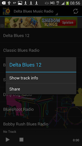 Delta Blues Radio Stations Screen 2