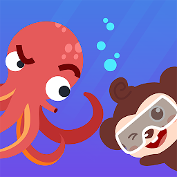 「多多海洋動物 - 奇妙海底探險遊戲」圖示圖片
