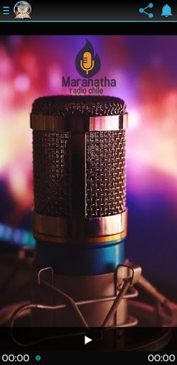 Android application RADIO MARANATHA screenshort