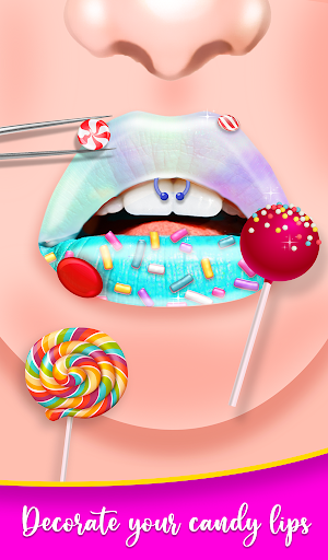 Lip art DIY Makeup Parlor Fun Screen 2
