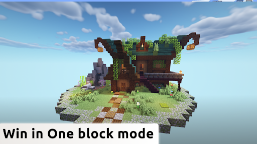 Survival on one block mcpe Screen 3