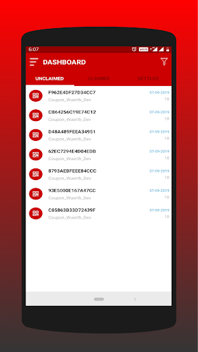 Wuerth Coupons Screen 3