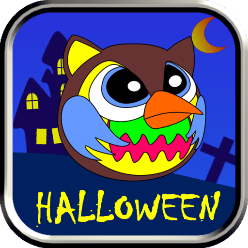 Angry Owl Halloween  Icon