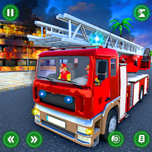Firefighter Sim Offline Game Logo