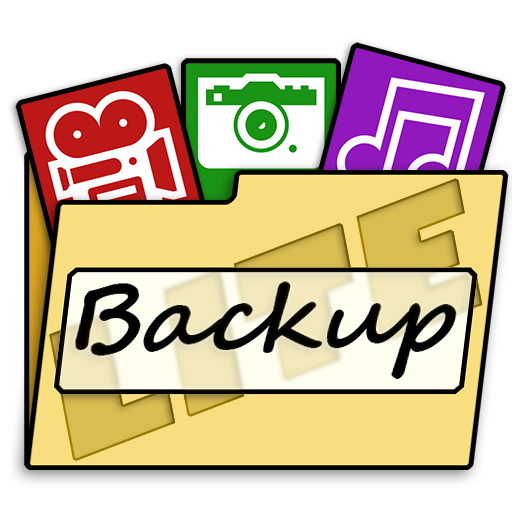f/backup Lite: backup folders logo