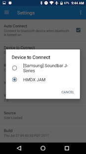 Bluetooth Pair Screenshot