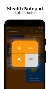 RainbowPad: Color Note Notepad Captura de pantalla