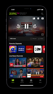 Zong TV Stream Live Apk News, Dramas and Shows app for Android 5