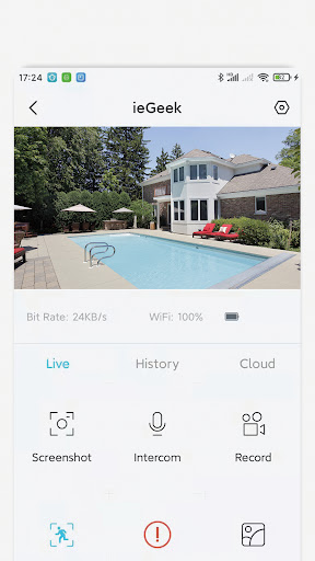Screenshot of ieGeek Cam