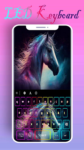 Spirit Horse Neon Led Keyboard Screen 2