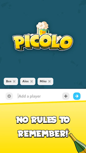 Picolo drinking game Screenshot 1 - AppWisp.com