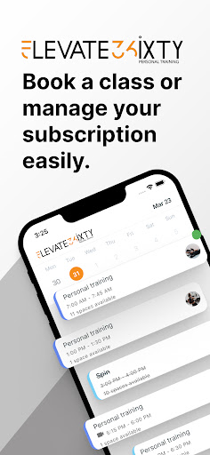 Android application Elevate 3sixty screenshort