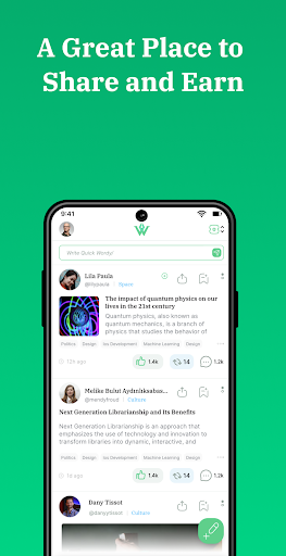 Android application Wordy Well screenshort