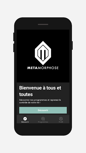 Android application METAMORPHOSE screenshort