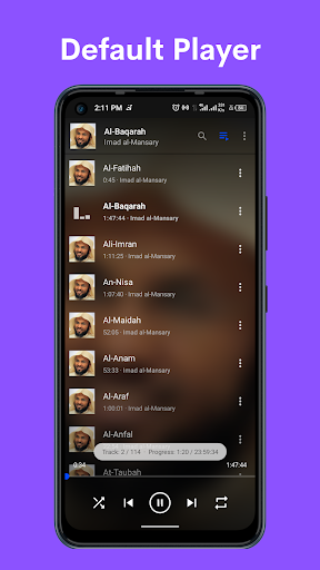 Default Media Player Screen 2