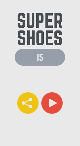 Android application super shoes screenshort