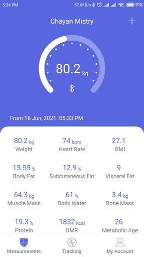 Android application FitPro-Health Fitness Tool screenshort