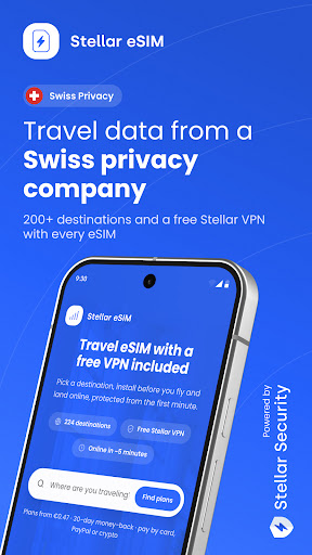 Stellar eSIM: Travel Data screenshot 1