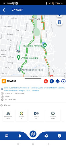 Android application GPS-STARK LITE screenshort