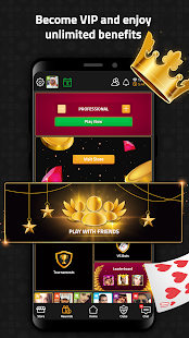 VIP Tarneeb: Online Card Games Screenshot