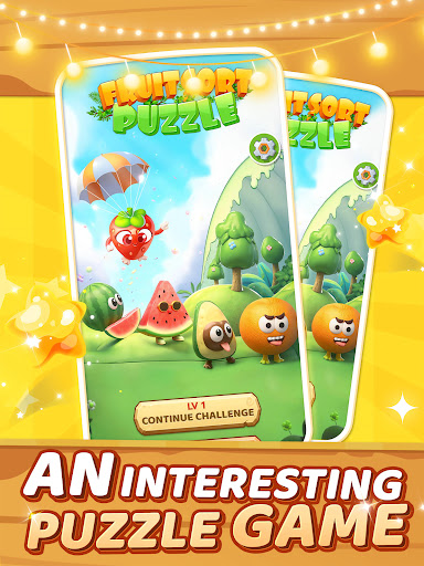 Fruit Sort Puzzle Screenshot