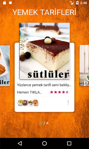 Tatlı Tarifleri Şerbetli Sütlü