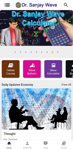Android application Dr. Sanjay Wave screenshort