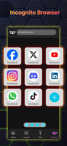 Private Photo Vault: Safe Lock Screen 3