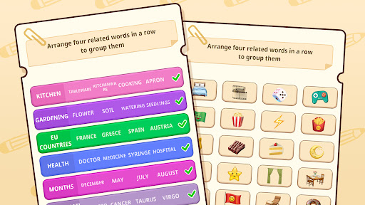 Associated Word Sort: Connect 1