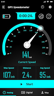 GPS Speedometer - Odometer App  Screenshots 2
