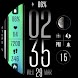 Modern Digital Watch face IN35 - Androidアプリ