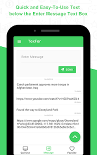 TexFer: Free Text Transfer Between Mobile Desktop 1.2.2 APK screenshots 23