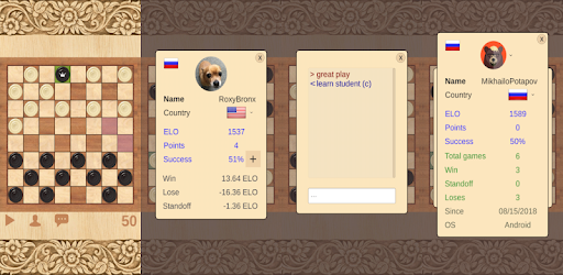 لعبة الداما على الانترنت التطبيقات على Google Play