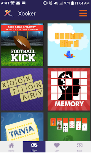 Xooker – Coupons & Rewards Screen 2