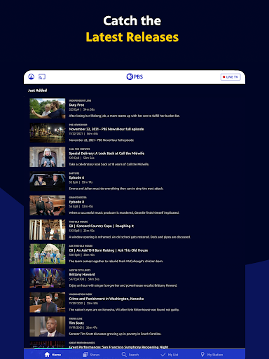 PBS: Watch Live TV Shows 14