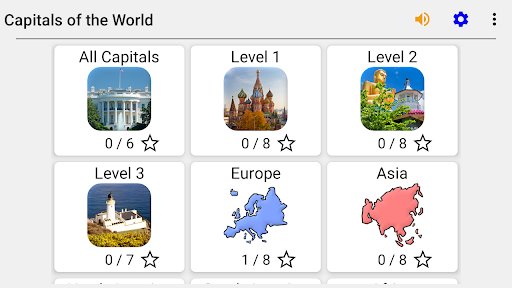 Capitals of All Countries in the World: City Quiz 3.1.0 screenshots 5
