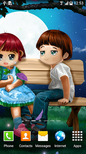 Romantic Live Wallpaper Screen 3