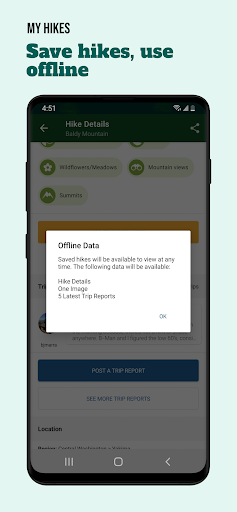 Screenshot of WTA Trailblazer: Go Hiking