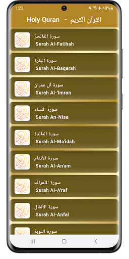 Mishary Alafasi Quran Offline Screen 2