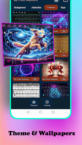 Android application Golden Retriever Dog Keyboard screenshort