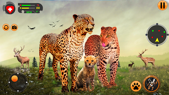 Cheetah Family Sim 3D Game 1