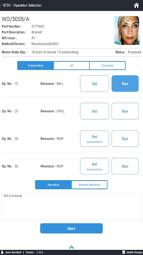 Android application 123mobile V23.2 screenshort