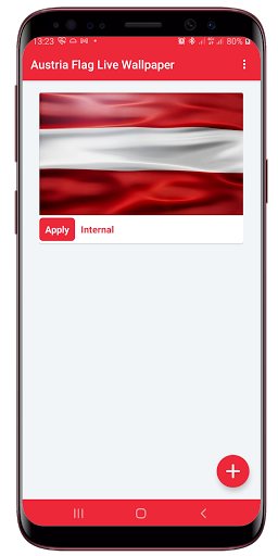 Austria Flag Live Wallpaper