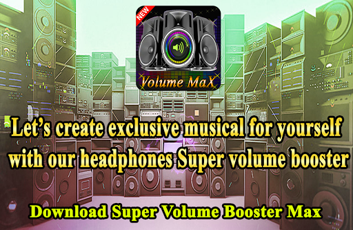 Volume Booster Max - Speaker booster for android