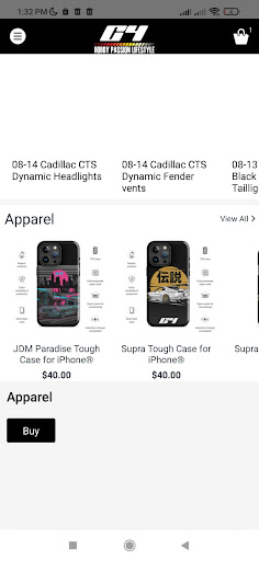 Android application C4 LIFESTYLE screenshort