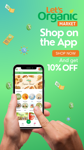 Lets Organic Shopping Screen 3