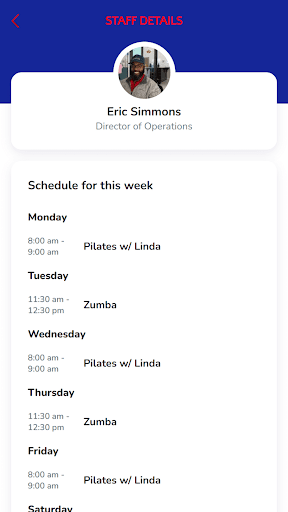 Lifequest Swim and Fitness Screen 2
