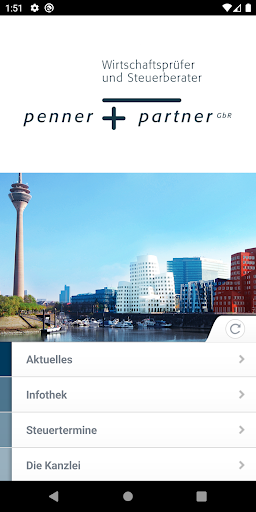 Android application Meine Steuern und Finanzen APP screenshort