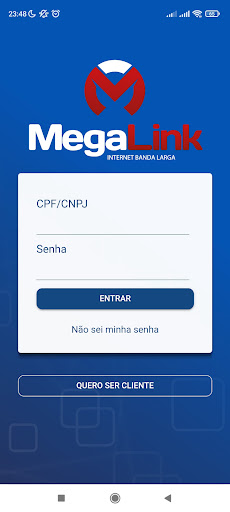 Android application Mega Link Internet screenshort