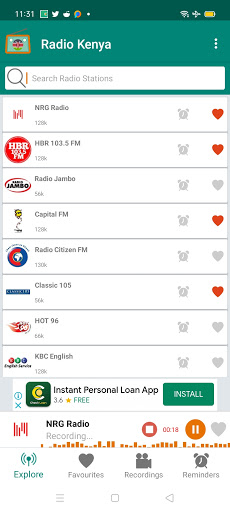 Radio Kenya : Stream FM Online Screen 2